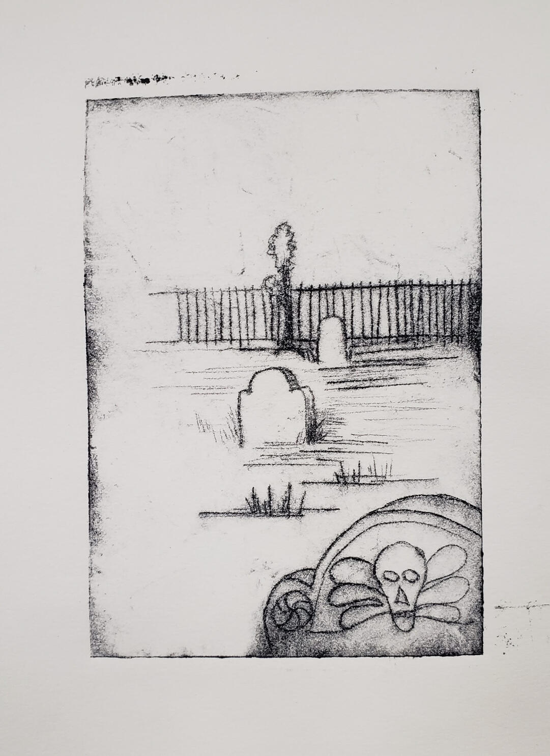 Susana 1 - Drypoint, 2020